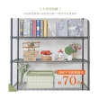 【居家cheaper】大型耐重四層置物架-122X45X180CM(烤黑/烤白/電鍍可選)