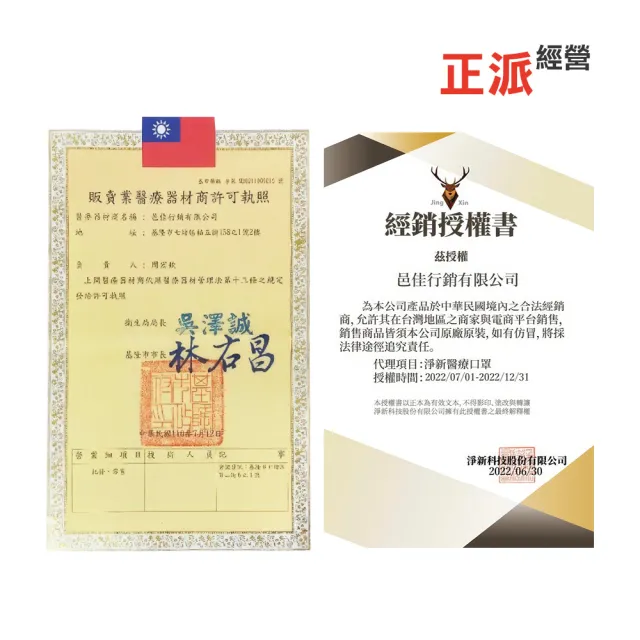 【淨新】雙鋼印醫療級口罩-湖水綠(成人50入/一盒/國家隊 防飛沫/灰塵)