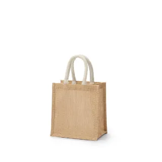 【MUJI 無印良品】黃麻購物袋A6(原色)