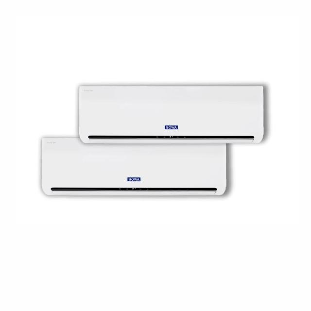 【SOWA 首華】4-5坪+5-6坪 一對二變頻冷暖分離式空調(SDV-P562M201/SSA-P282DV02M+P362DV02M)