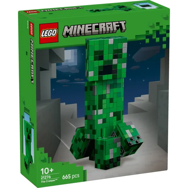【LEGO 樂高】Minecraft 21276 苦力怕(麥塊 電玩遊戲 兒童玩具 積木)