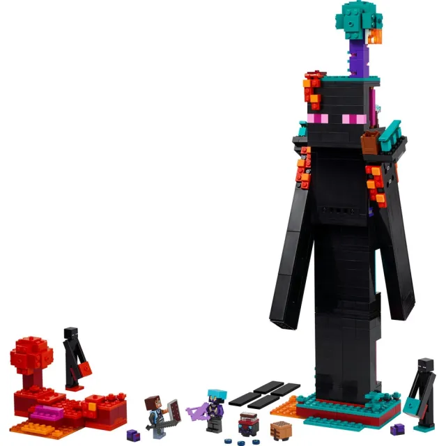 【LEGO 樂高】Minecraft 21279 終界使者塔(麥塊 電玩遊戲 兒童玩具 積木)