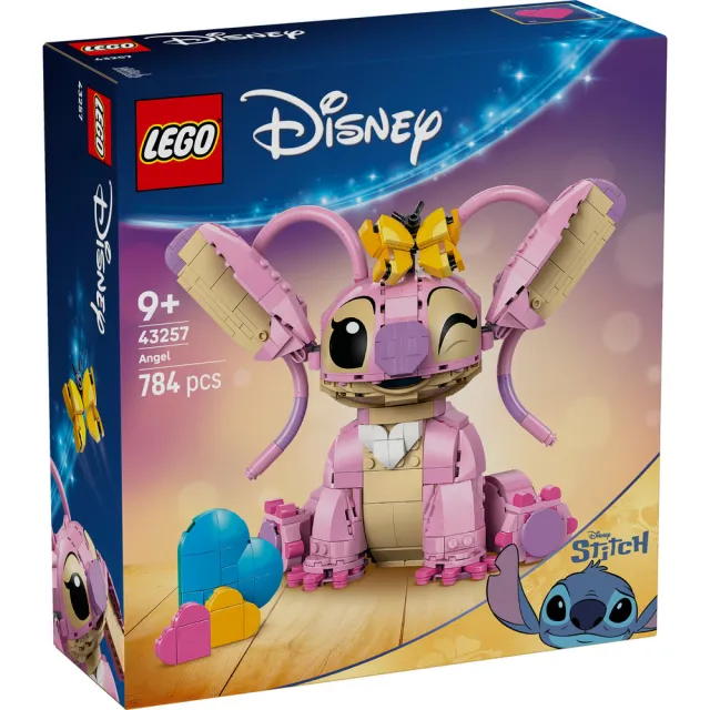 【LEGO 樂高】迪士尼系列 43257 安琪(迪士尼 星際寶貝 史迪奇女友 玩具模型)
