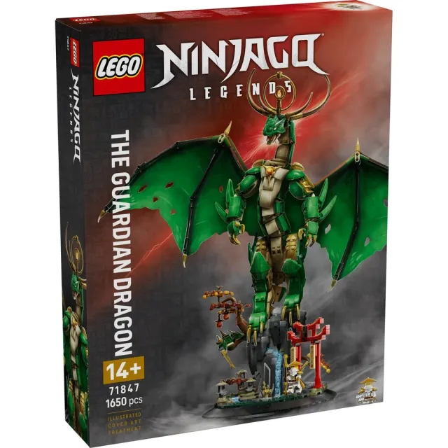 【LEGO 樂高】旋風忍者系列 71847 守護龍(忍者積木 兒童玩具 幼兒積木 猛龍崛起)