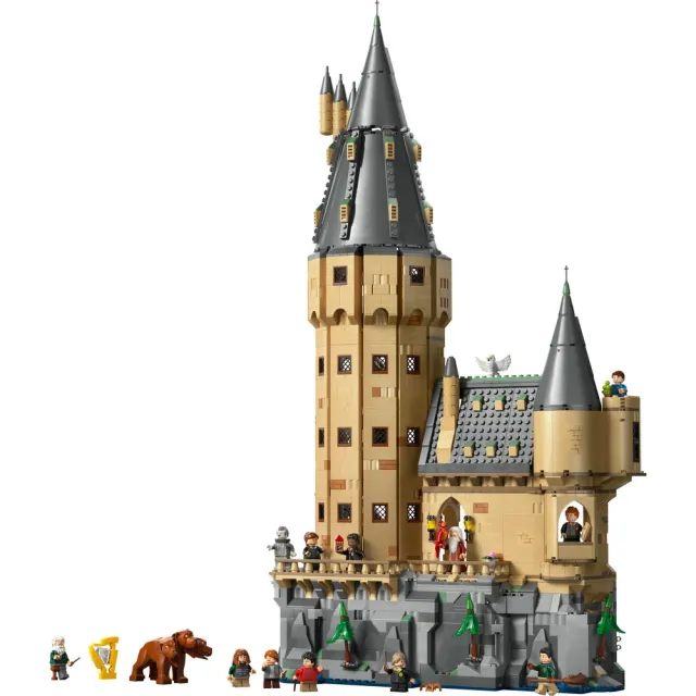 【LEGO 樂高】哈利波特系列 76454 霍格華茲城堡：主塔(Harry Potter 霍格華茲城堡 兒童玩具 積木)