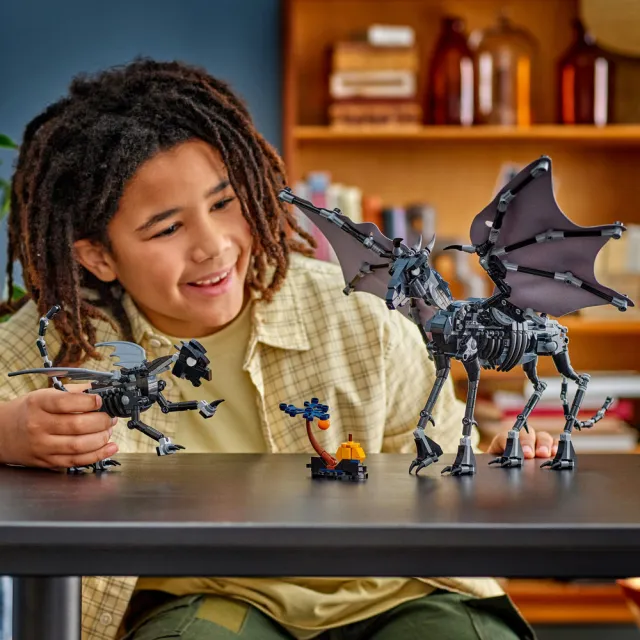 【LEGO 樂高】哈利波特系列 76458 騎士墜鬼馬家庭(Harry Potter 騎士墜鬼馬家庭 兒童玩具 積木)