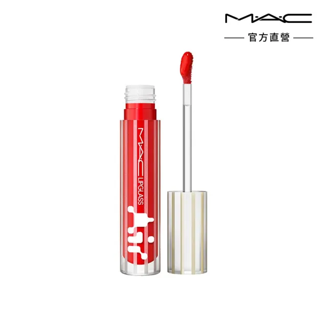 【M.A.C】新品上市 超透亮持色潤唇組(超透亮冰晶潤唇露/保濕豐唇露 5ML+超水感持色水唇膏3g/母親節禮物)