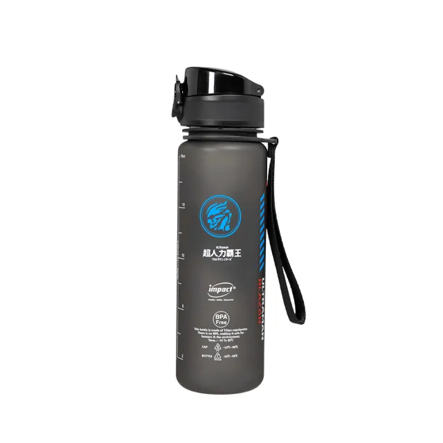 【IMPACT 怡寶】超人力霸王Ultraman水壺/水杯（500ML）-黑 IMUTB01BK(★BPA Free 不含雙酚A★)