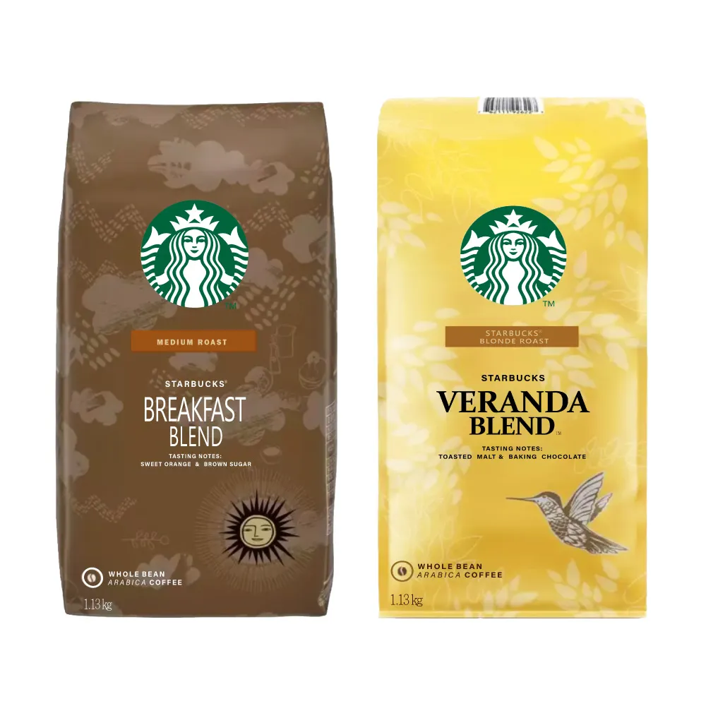 STARBUCKS 星巴克】黃金烘焙綜合咖啡豆/早餐綜合咖啡豆(1.13公斤;任選) - momo購物網- 好評推薦-2026年1月