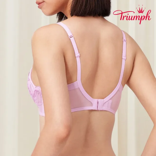 【Triumph 黛安芬】Aqua Paradise完美天堂水感動系列 無鋼圈內衣 A-D(粉紫)