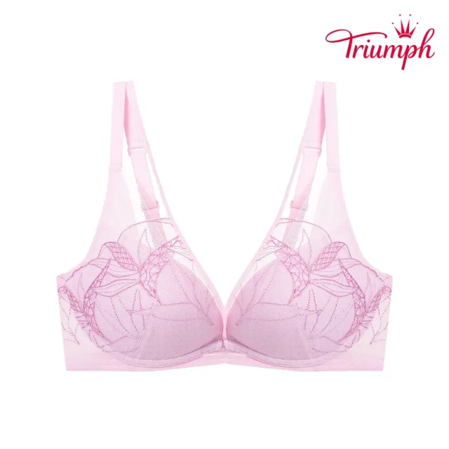 【Triumph 黛安芬】Aqua Paradise完美天堂水感動系列 無鋼圈內衣 A-D(粉紫)
