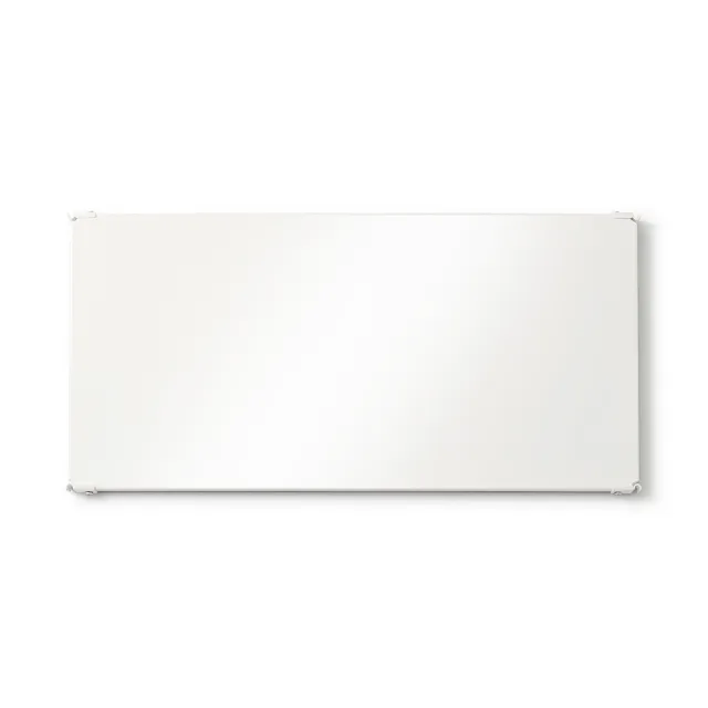 【MUJI 無印良品】SUS追加棚/鋼製/亮面淺灰/84/9S(大型家具配送)