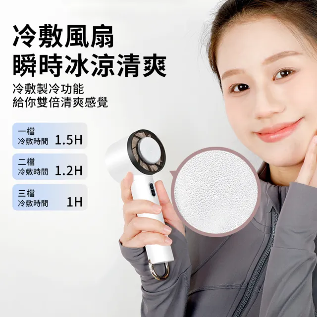 【YUNMI】618特惠 迷你掌上型USB充電風扇 半導體製冷 手拿扇/手持扇/桌立風扇