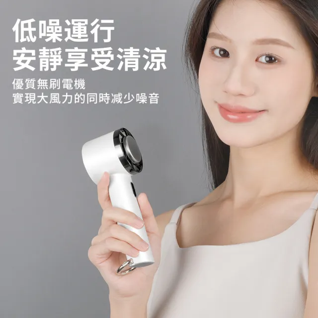 【YUNMI】618特惠 迷你掌上型USB充電風扇 半導體製冷 手拿扇/手持扇/桌立風扇