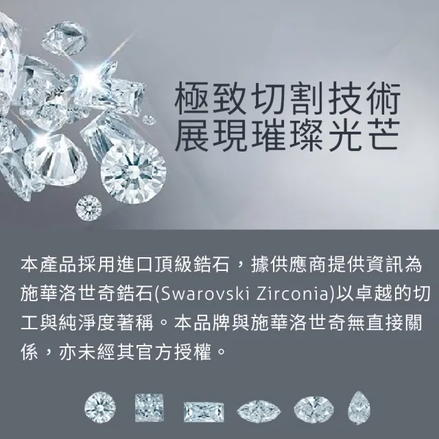 【CReAM】多款 925純銀施華洛鑽飾頂級切工水晶鋯石項鍊項鏈項鏈(生日 禮物 送禮 禮盒)