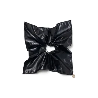 【MATIN KIM】官方旗艦 亮面幾何髮圈 鬆緊髮圈(黑色)