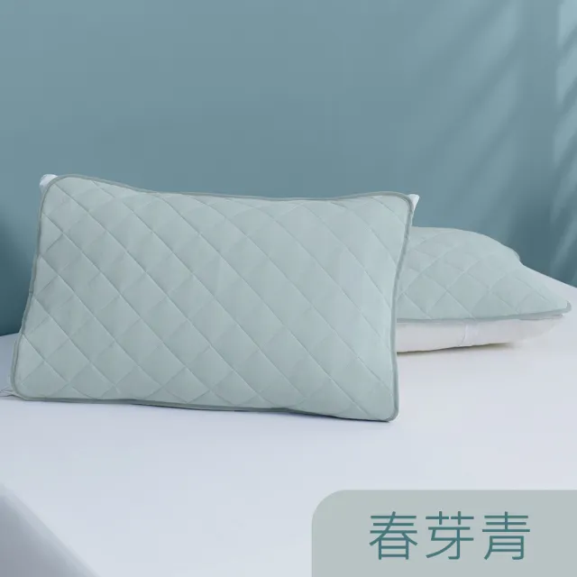 【Tonia Nicole 東妮寢飾】TopCool冰凍涼感枕頭保潔墊2入(十色任選)
