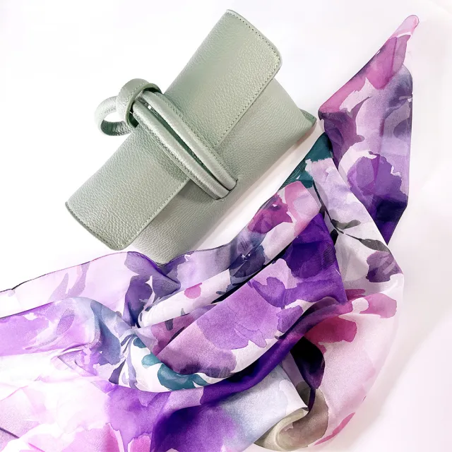 【iTa.a】100%義大利制造80×80雪紡大方巾(時尚.機能.環保-歐洲工藝普及版B18)