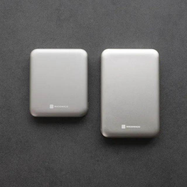【NICONICO】小魔方三合一磁吸行動電源5000mAh(POT-569)