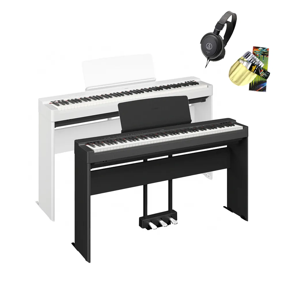 【Yamaha 山葉音樂】P225 88鍵 數位鋼琴 原保3年(贈耳機/手機錄音線/保養油/全新公司貨)
