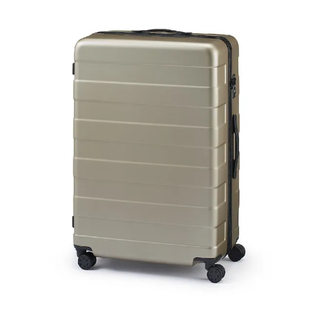 【MUJI 無印良品】四輪硬殼止滑拉桿箱105L(共3色)