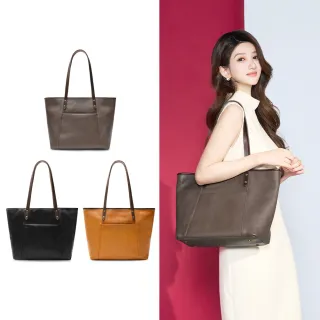 【2R 手工真皮】多色任選_頭層牛皮 Style 斯維肩背托特包(真皮包包 肩背包 托特包 多色任選)