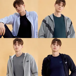 斷碼福利PUMA細絨圓領上衣4件-男(U)