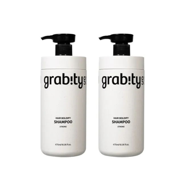 韓國KAIST研發grabity豐厚強韌洗髮露2入