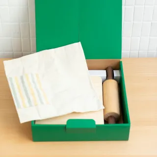 【eguchitoys】蒙特梭利廚房工作組(日式砧板 桿麵棍 小孩圍裙)