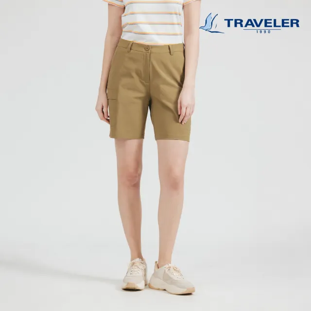 【TRAVELER 旅行者】男女多款涼感四面彈撥水抗UV短褲｜251TR521.524.525(男女多款/四面彈/涼感/撥水/抗UV)