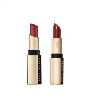 【Bobbi Brown 芭比波朗】金管雙明星★緞光+霧面(金緻緞光唇膏+柔霧慕斯唇膏)