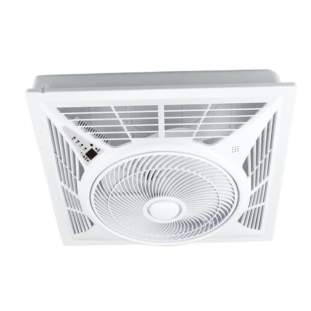 【勳風】14吋DC直流負離子智能語音聲控遙控循環吸頂扇/輕鋼架專用(HFB-K7499)