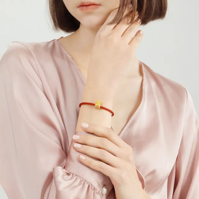 【點睛品】Charme Mini 納福兔御守 黃金串珠