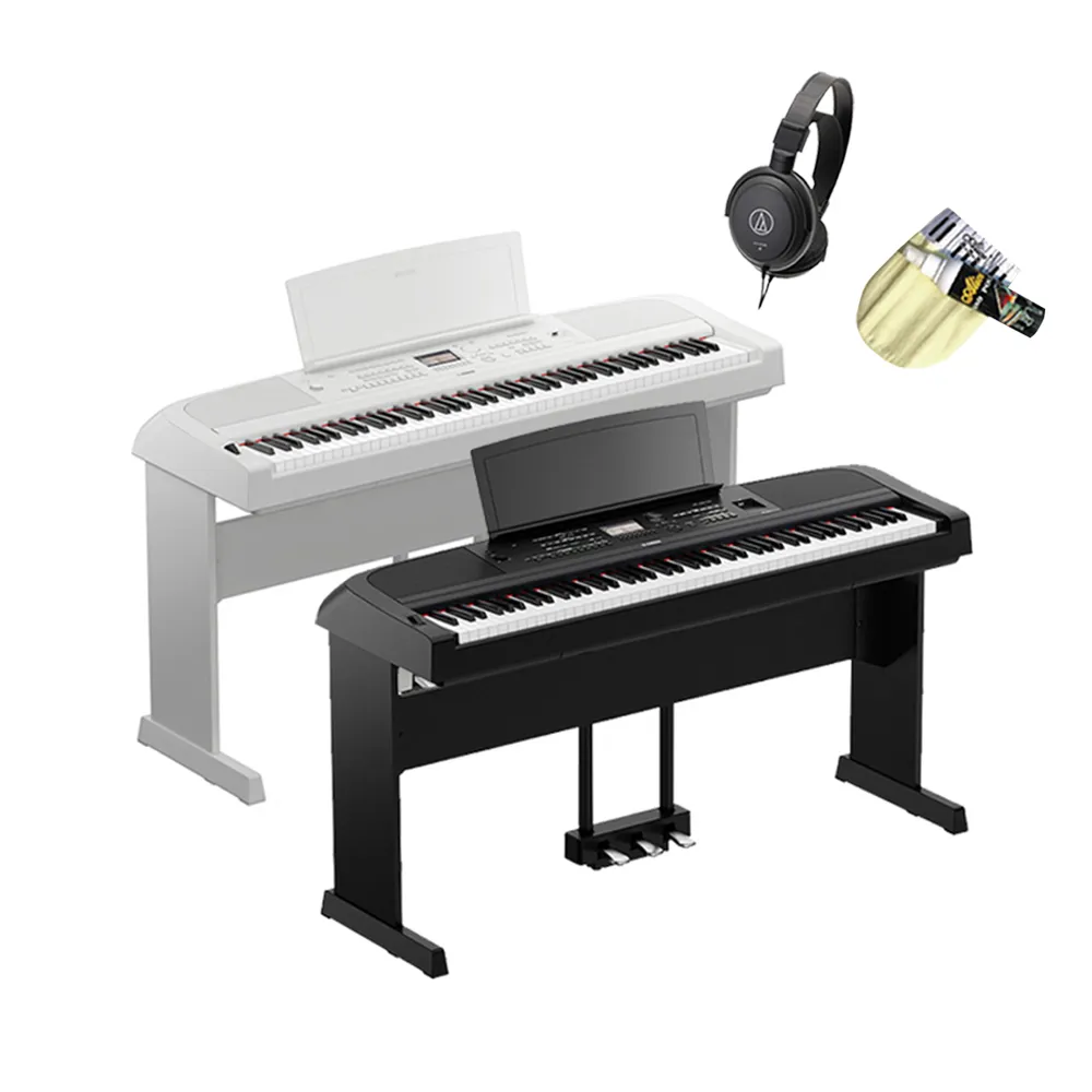 【Yamaha 山葉音樂】DGX670 88鍵 數位鋼琴 無琴椅(送原保3年/手機錄音線/耳機/鋼琴保養油組)