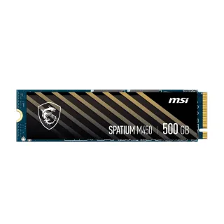 【MSI 微星】SPATIUM M450 500GB V1 Gen4 M.2 2280 PCIe SSD固態硬碟(讀3000MB/寫2000MB)