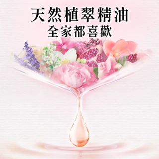 【Lenor 蘭諾】衣物芳香豆/香香豆 455ml補充包 x4(晨曦玫瑰)