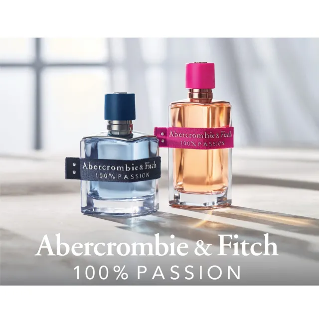 Abercrombie & Fitch】百分百熱情男性淡香水50ml(專櫃公司貨) - momo