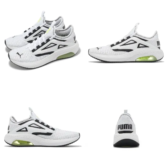 【PUMA】慢跑鞋 X-Cell Ayro 男鞋 白 黑 拼接 緩衝 運動鞋(311648-05)