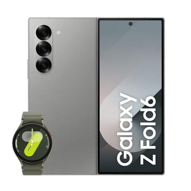【Samsung 三星】Galaxy Z Fold6 5G 7.6吋(12G/256G/高通驍龍8 Gen3/5000萬鏡頭畫素/AI手機)(Watch7 44mm組