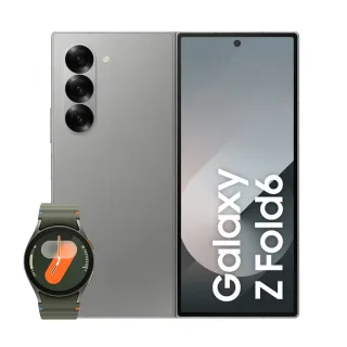 【Samsung 三星】Galaxy Z Fold6 5G 7.6吋(12G/256G/高通驍龍8 Gen3/5000萬鏡頭畫素/AI手機)(Watch7 40mm組