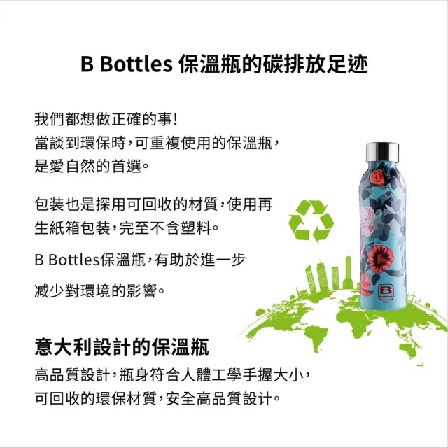 【Bugatti 布加迪】義大利 設計師系列 500ml保溫瓶(316醫療級不鏽鋼/多色可選)