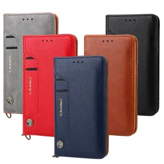 【亞古奇】Samsung Galaxy S25 Ultra 頂級皮質手感 多卡槽皮夾手機皮套(隱形磁扣 滑式時尚卡夾)