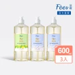 【Fees 法緻】嬰兒柔護洗髮沐浴精600ml 3入組