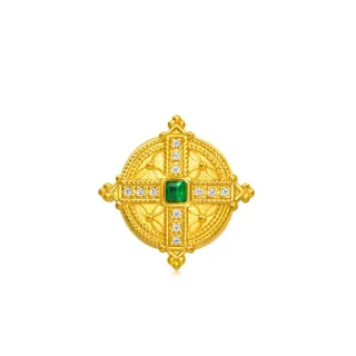【點睛品】V&A 皇家典藏 鑽石黃金串珠