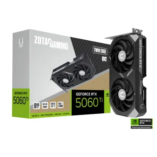 【ZOTAC 索泰】GAMING GeForce RTX 5060 Ti 8GB Twin Edge OC 顯示卡