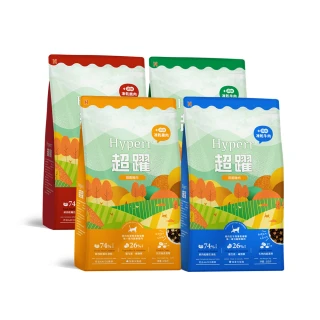 【Hyperr 超躍】貓咪無穀飼料+凍乾 2kg 任選(貓飼料 貓糧 高肉量 添加魚油 雞肉 牛肉 羊肉 鹿肉)