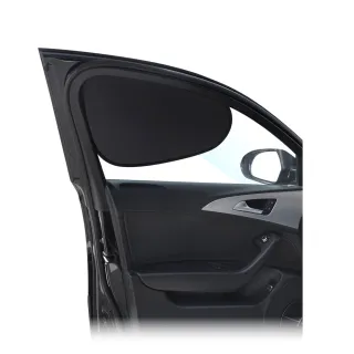 【OMyCar】靜電遮陽隔熱貼 前座-2入(汽車遮陽 車窗遮陽 防曬遮光)