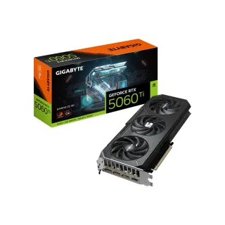 【GIGABYTE 技嘉】GeForce RTX™5060 Ti 8G GAMING OC 顯示卡(GV-N506TGAMING OC-8GD)