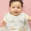 【Hoppetta】蘑菇天絲三層紗防踢背心防踢被+手帕禮袋組 0-3歲 3色可選(日本製夏季涼感透氣舒適)