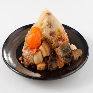 【華得水產】東港蒲燒鰻魚干貝粽10粒組(180g/粒)